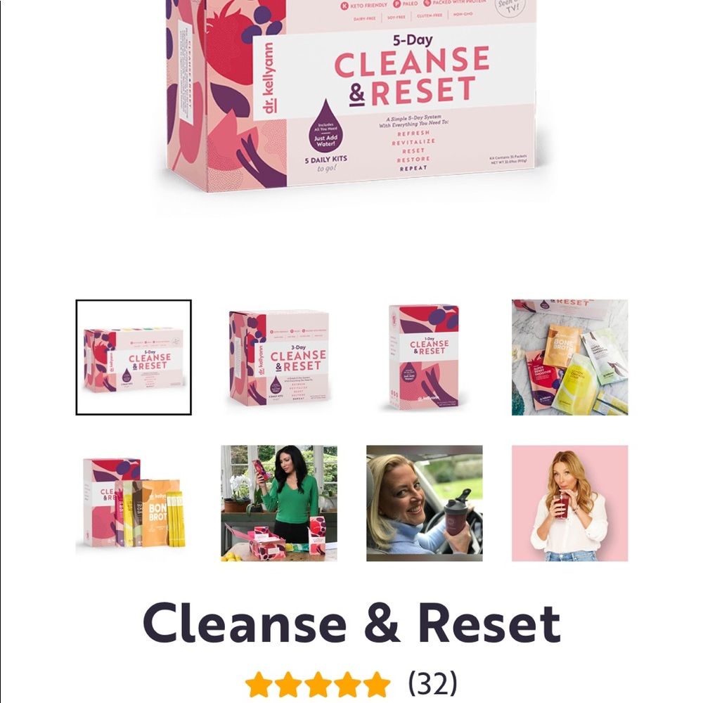 Dr. Kellyann’s 3-Day Cleanse (never opened)